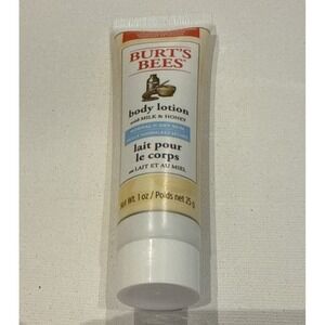 Burt's Bees Body Lotion with Milk & Honey~1 oz~Normal to Dry Skin New and Sealed